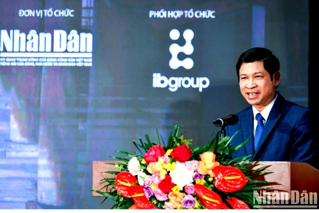 Thứ trưởng Văn hóa Thể thao và Du lịch Hồ An Phong phát biểu tại sự kiện.