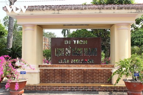 Khu di tích lịch sử Cái Ngang ở ấp 4 xã Phú Lộc, huyện Tam Bình