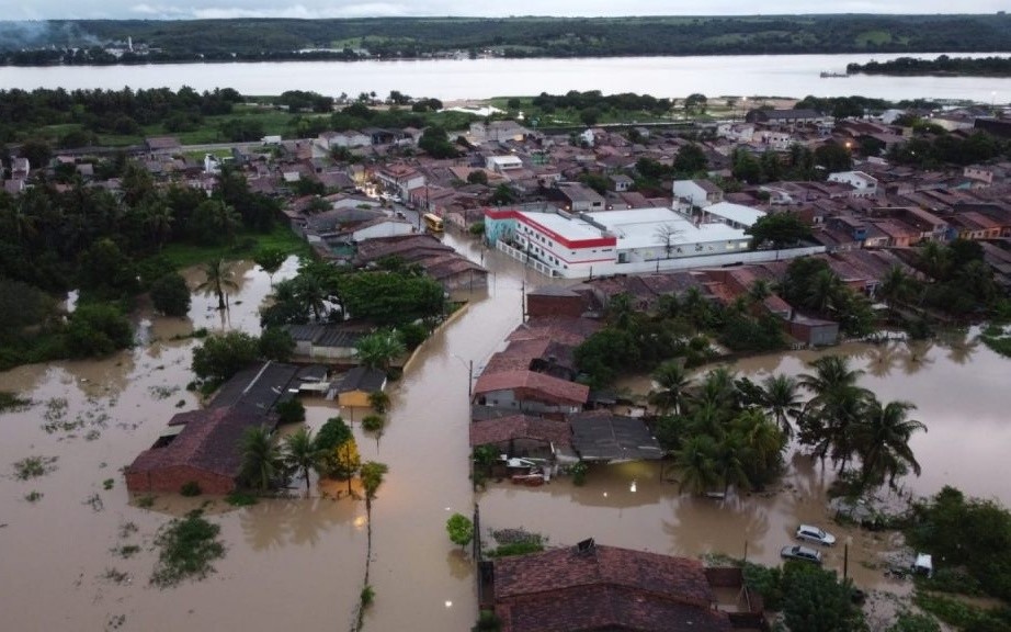 Một trận lũ lụt ở Brazil. Ảnh: Floodlist.