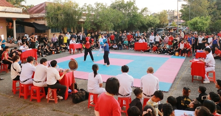 Phong trào tập luyện, thi đấu môn võ cổ truyền phát triển mạnh mẽ, rộng khắp trên địa bàn tỉnh.