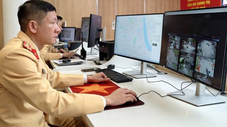 Mọi biến động giao thông được theo dõi, phân tích liên tục qua hệ thống camera AI.
