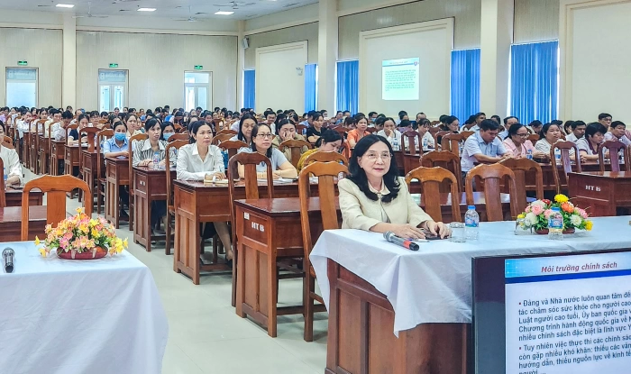 Nâng cao năng lực quản lý sức khỏe người cao tuổi cho y tế cơ sở