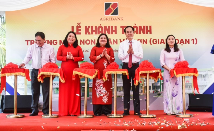 Khánh thành Trường mầm non Trần Văn Ơn (giai đoạn 1)