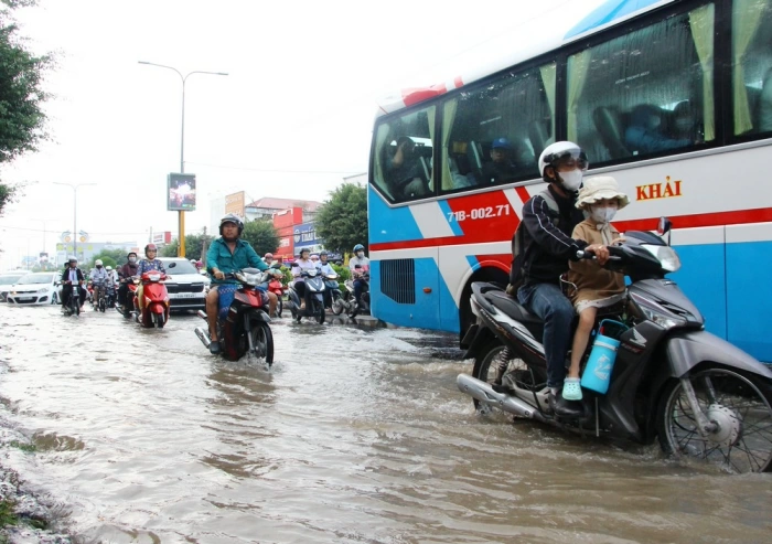 Từ ngày 2-6/1: Khả năng triều cường gây ngập từ 2-45cm