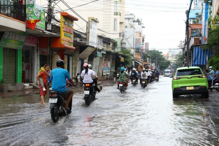 Từ ngày 5-8/1: khả năng triều cường gây ngập từ 2-40cm