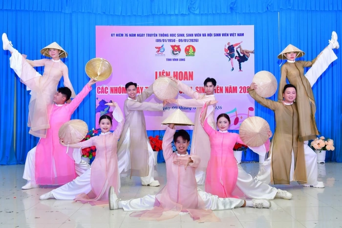 Trường Đại học Trà Vinh hạng Nhất Liên hoan các nhóm nhảy trong học sinh, sinh viên