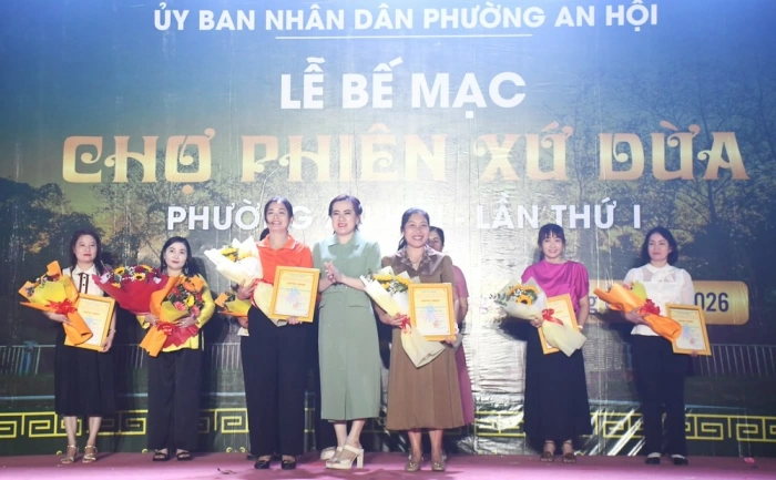 Bế mạc Chợ phiên xứ Dừa phường An Hội lần thứ I