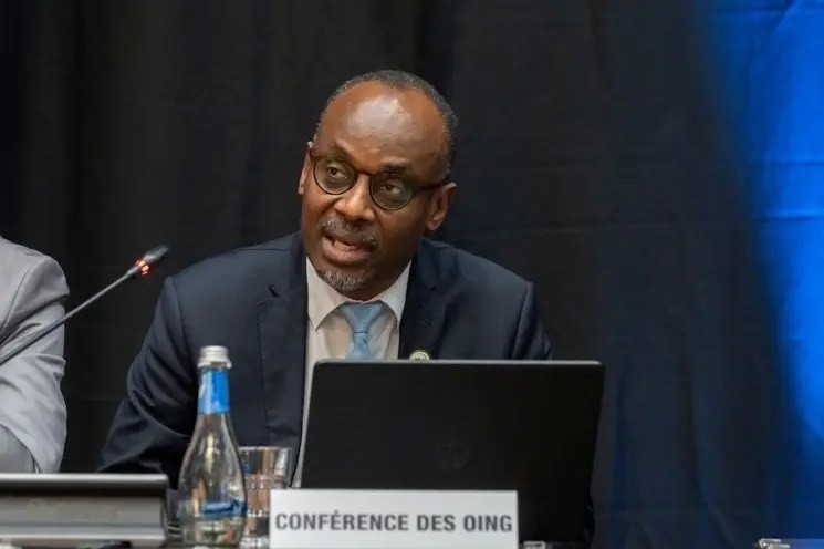 Ông Claude Musavyi - Chủ tịch COING thuộc Tổ chức Quốc tế Pháp ngữ (OIF).