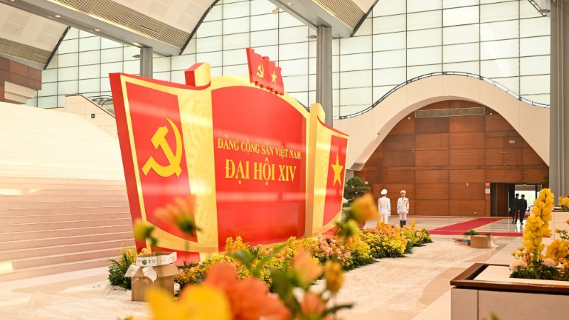 Đại hội Đảng toàn quốc lần thứ XIV sẽ diễn ra tại Trung tâm Hội nghị quốc gia ở Hà Nội từ ngày 19 đến 25/1/2026. (Ảnh: DUY LINH)