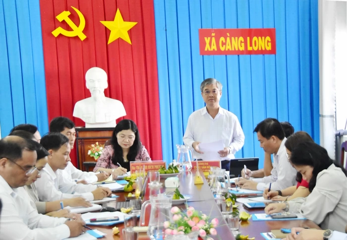 Xã Càng Long tập trung rà soát, cụ thể hóa các chỉ tiêu phát triển kinh tế- xã hội