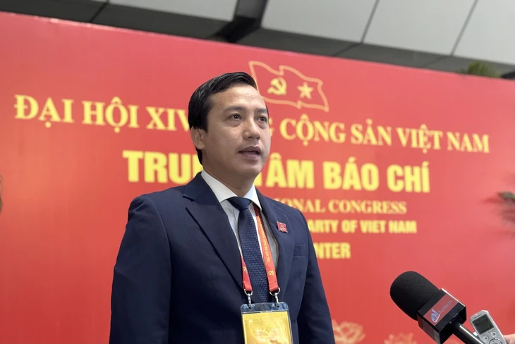 Đại biểu Trần Hải Phú - Phó chủ tịch Ủy ban MTTQ Việt Nam, Bí thư Tỉnh Đoàn Tây Ninh - Ảnh: T.K.

