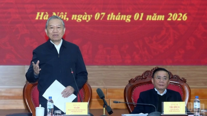 Kết luận của Tổng Bí thư tại buổi làm việc với Ban Chính sách, chiến lược Trung ương