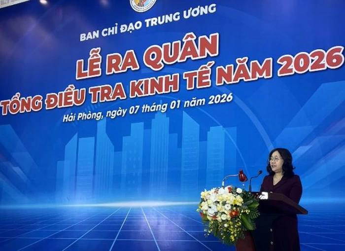 Ra quân tổng điều tra kinh tế năm 2026: Tạo dữ liệu cho mô hình tăng trưởng mới