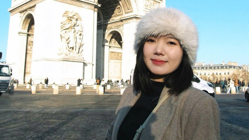 Phạm Thị Thùy Dương, Thạc sĩ năm 2-Đại học Côte d’Azur.
