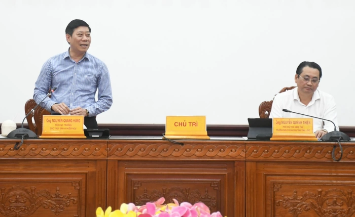 Đoàn công tác liên ngành của Cục Thủy sản và Kiểm ngư kiểm tra thực hiện nhiệm vụ chống khai thác IUU