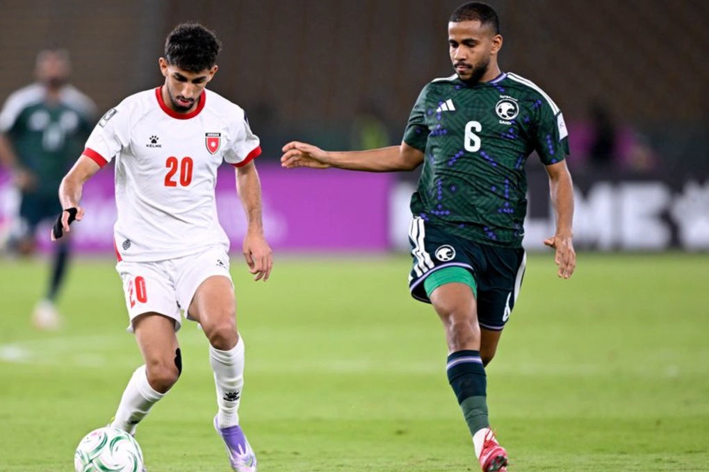 U23 Jordan bất ngờ đánh bại chủ nhà U23 Saudi Arabia, khiến cục diện bảng A đầy khó lường (Ảnh: AFC).