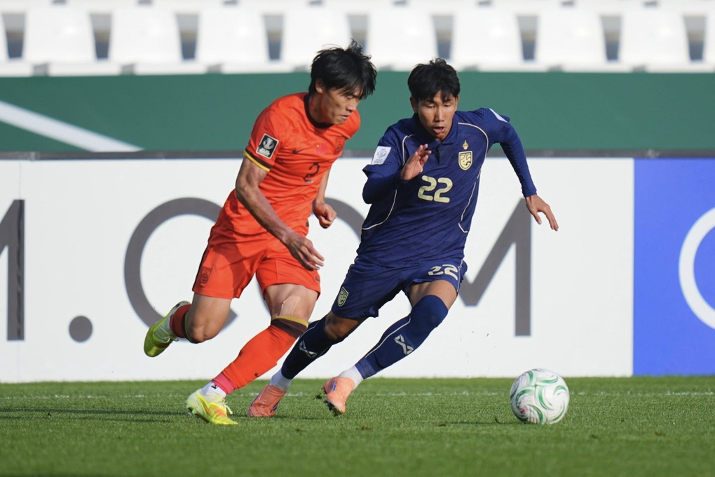 U23 Thái Lan bị loại sau trận hòa 0-0 trước U23 Trung Quốc (Ảnh: FAT).