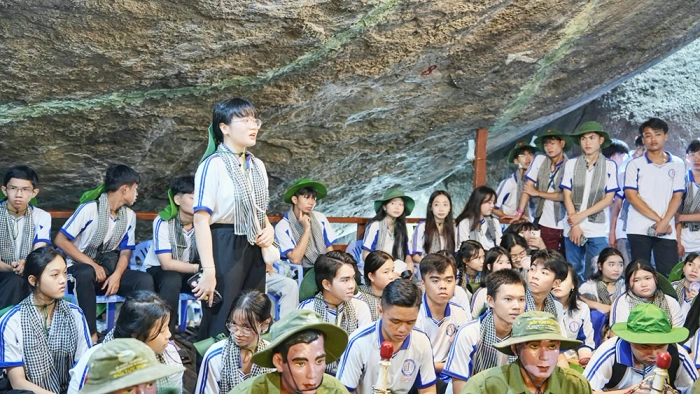 Hành trình về nguồn, trải nghiệm tại Đồi Tức Dụp