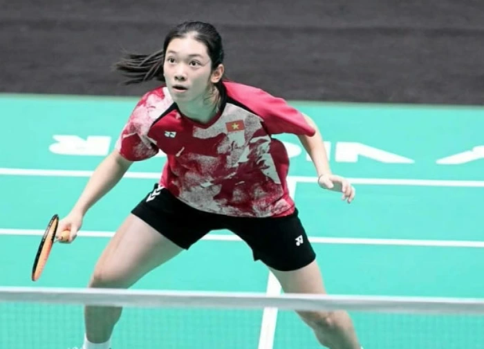 Tay vợt cầu lông Việt Nam 14 tuổi trong 1 tháng lên 714 bậc xếp hạng của thế giới