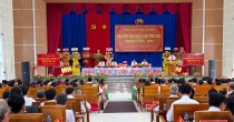 Khai mạc Đại hội đại biểu Đảng bộ TT Tân Quới lần thứ XIV