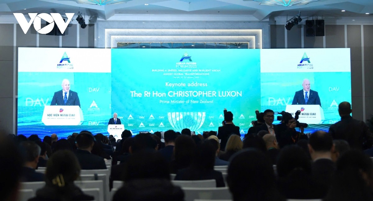 Thủ tướng New Zealand Christopher Luxon