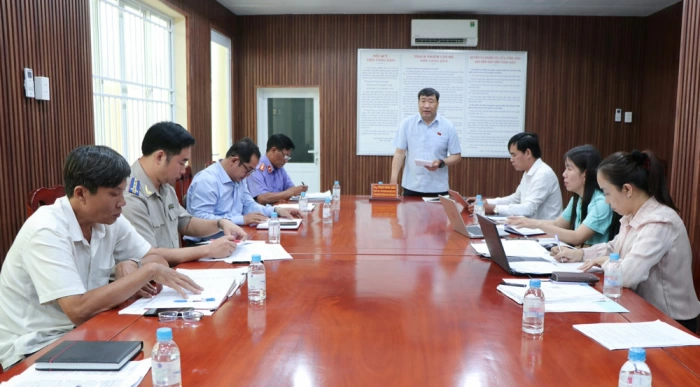 Đoàn đại biểu Quốc hội tỉnh tiếp công dân