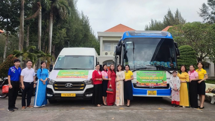 Chương trình “Chuyến xe sắm Tết” phường An Hội