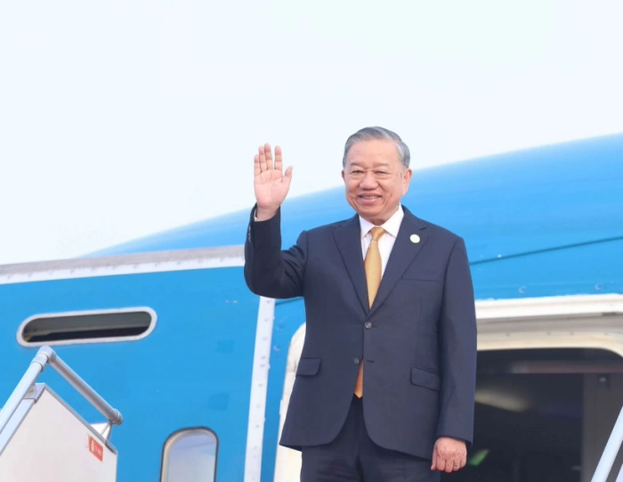 Tổng Bí thư Tô Lâm lên đường thăm cấp Nhà nước Vương quốc Campuchia