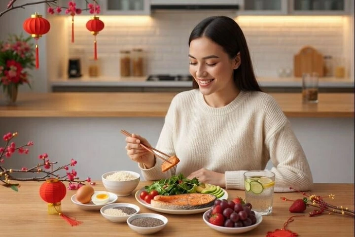 3 nguyên tắc vàng trong chế độ ăn uống để giảm cân nhanh đón Tết
