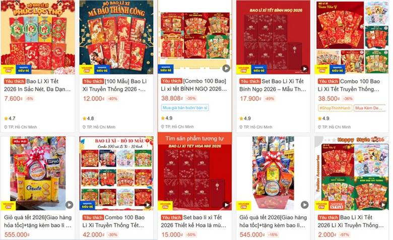 Nhộn nhịp chợ Tết trên các sàn thương mại điện tử - Ảnh: VGP/Thu Giang