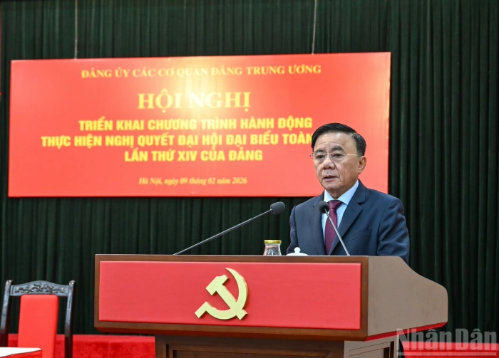 [Ảnh] Đảng ủy các cơ quan Đảng Trung ương triển khai chương trình hành động thực hiện Nghị quyết Đại hội XIV của Đảng