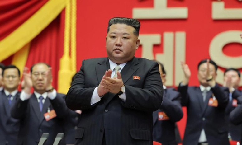 Đại hội lần thứ IX của Đảng Lao động Triều Tiên đã quyết định bầu ông Kim Jong Un làm Tổng Bí thư - Ảnh: KCNA

