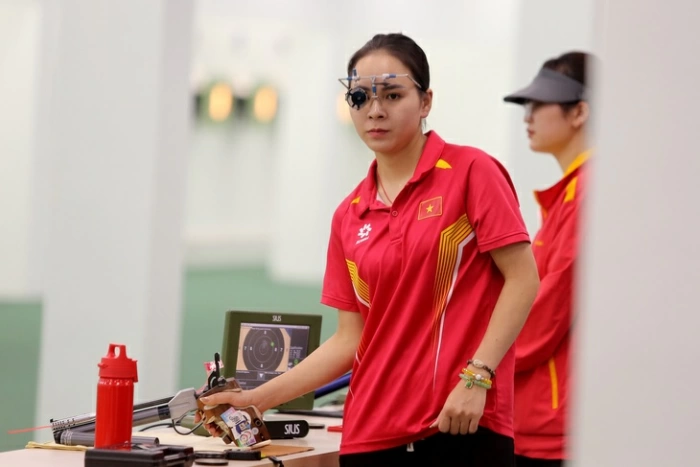Trịnh Thu Vinh trắng tay ở nội dung từng giành HCV châu Á