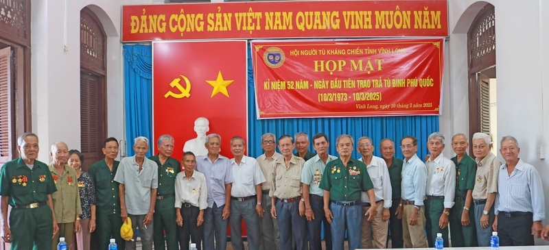 Những người con quê hương Vĩnh Long đã sống, chiến đấu và trở về từ các trại giam tù binh.