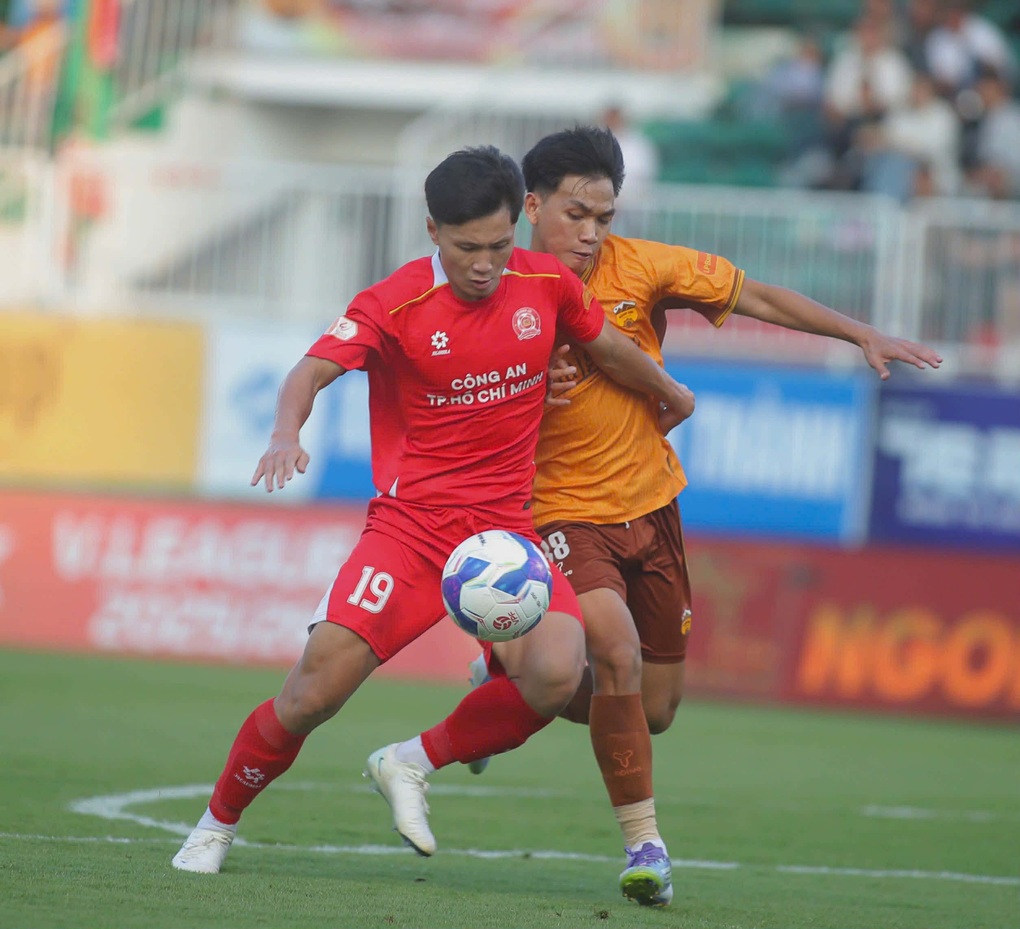CLB Công an TPHCM có chiến thắng trước HAGL chiều nay (Ảnh: CLB Công an TPHCM).