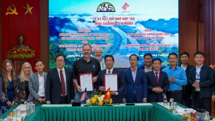 Hợp tác quốc tế về quản lý, bảo tồn và phát huy giá trị hệ thống hang động Phong Nha - Kẻ Bàng