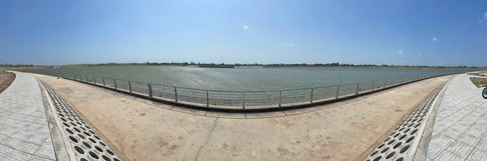 Dự án Xây dựng hồ chứa nước ngọt Lạc Địa: Phục vụ sinh hoạt, sản xuất cho hàng chục ngàn hộ dân