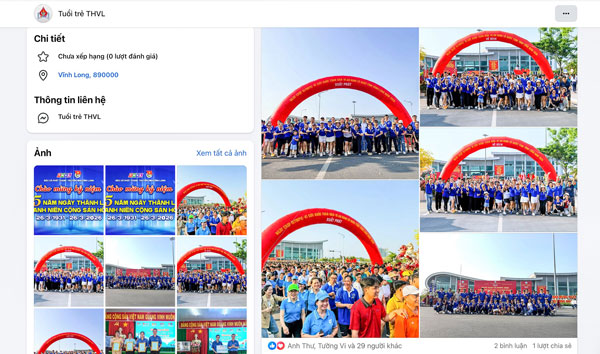 Chi đoàn Báo và phát thanh, truyền hình Vĩnh Long đưa vào vận hành trang thông tin “Tuổi trẻ THVL” nhằm cập nhật, tuyên truyền hoạt động Đoàn, nâng cao hiệu quả truyền thông trong môi trường số.

