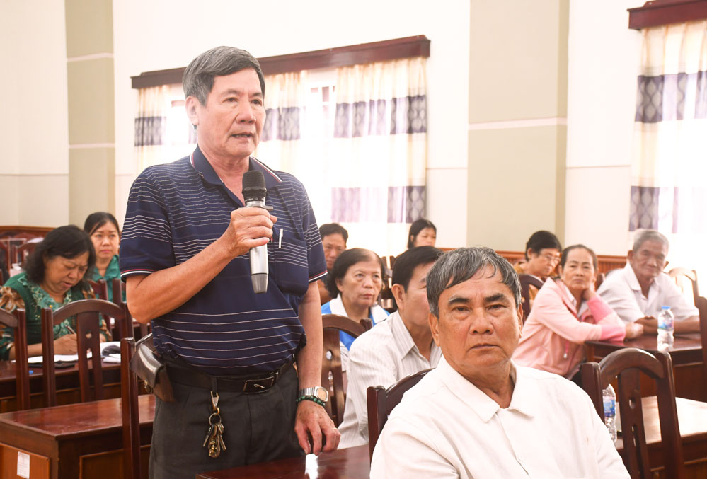 Cử tri Nguyễn Châu Sơn, khu phố 13, phường An Hội gửi gắm kỳ vọng đến những ứng cử viên nếu trúng cử HĐND tỉnh nhiệm kỳ 2026 - 2031.