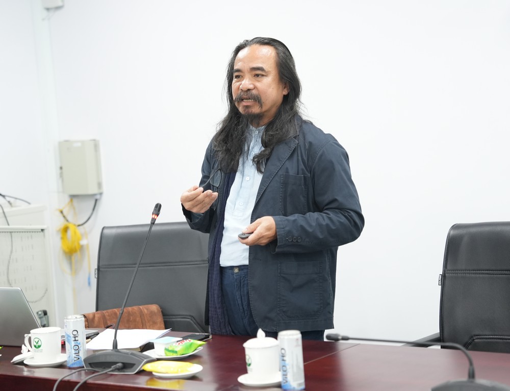 Đơn vị tư vấn trình bày Đề án Khu di sản đương đại Mang Thít.