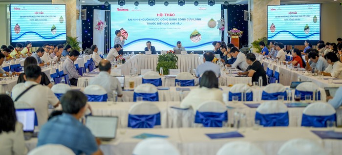 Hội thảo diễn ra đúng dịp Ngày Nước Thế giới 22/3.