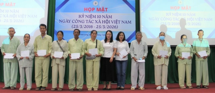 Họp mặt kỷ niệm 10 năm Ngày Công tác xã hội Việt Nam