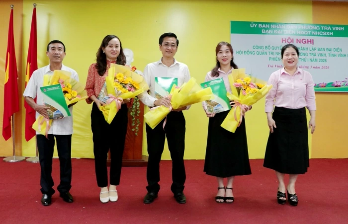 Thành lập Ban đại diện Hội đồng quản trị Ngân hàng Chính sách xã hội phường Trà Vinh