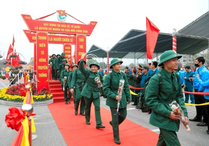 Các địa phương sẵn sàng cho lễ giao nhận quân năm 2026