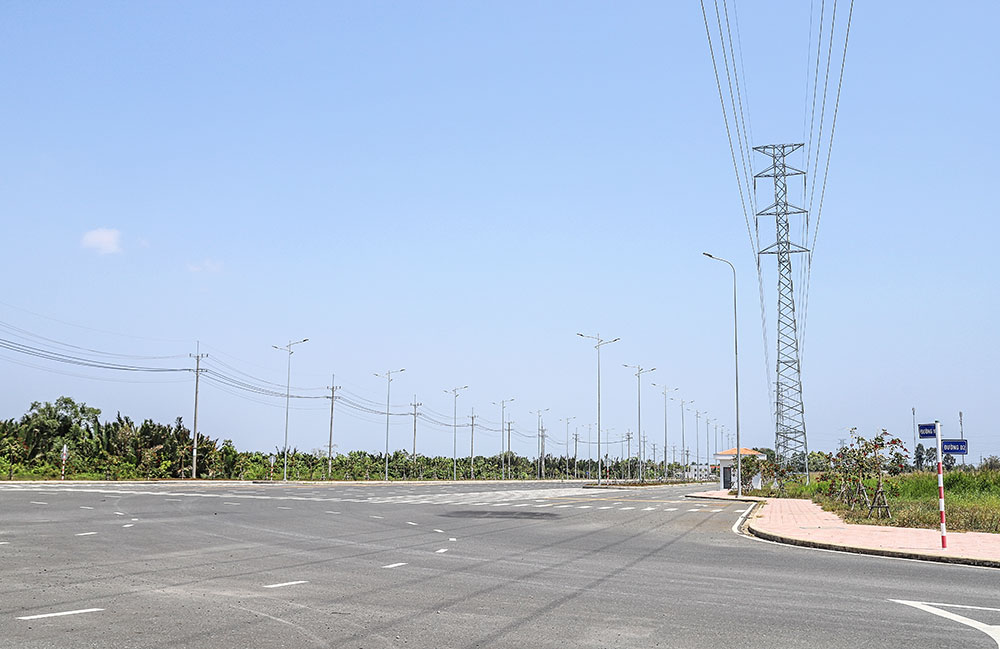 KCN Phú Thuận với hạ tầng hoàn thiện sẵn sàng đón nhà đầu tư.