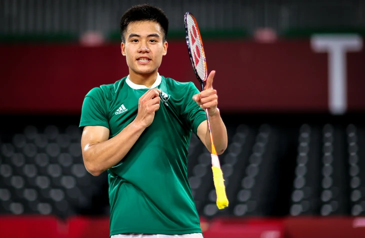 Nguyễn Nhật tiếp tục phong độ ấn tượng trong làng cầu lông đỉnh cao - Ảnh: INPHO

