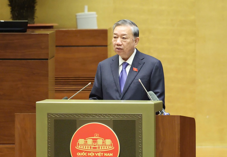 Tổng Bí thư Tô Lâm phát biểu chỉ đạo tại Hội nghị toàn quốc triển khai công tác bầu cử đại biểu Quốc hội khóa XVI và đại biểu Hội đồng nhân dân các cấp nhiệm kỳ 2026-2031. Ảnh: baochinhphu.vn