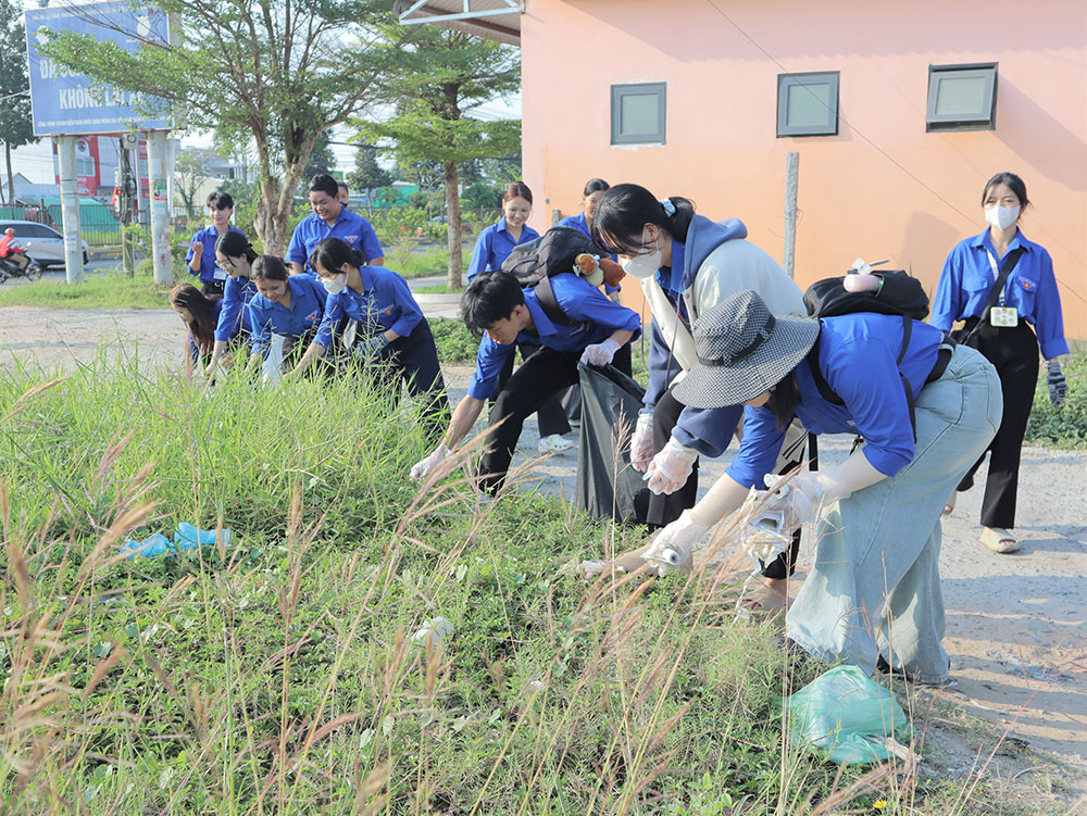 Các phong trào hành động của Đoàn là môi trường thực tiễn để đoàn viên rèn luyện, cống hiến và trưởng thành.