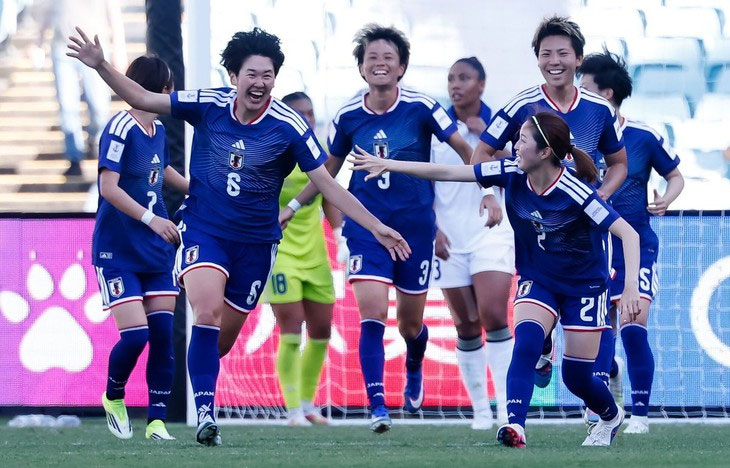 Tuyển nữ Nhật Bản chính thức giành vé đến World Cup nữ 2027 - Ảnh: AFC
