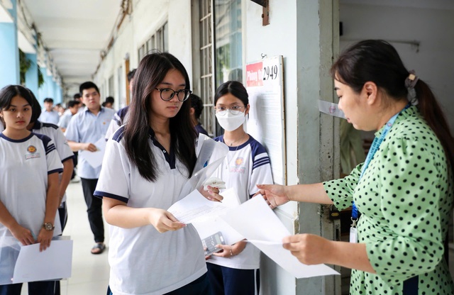 Thí sinh dự thi tốt nghiệp THPT năm 2025. Kỳ thi tốt nghiệp năm nay có 6 điều chỉnh học sinh cần lưu ý

ảnh: Nhật Thịnh

